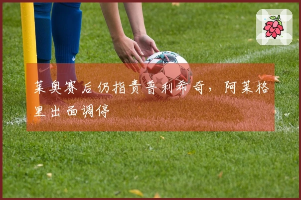 莱奥赛后仍指责普利希奇，阿莱格里出面调停